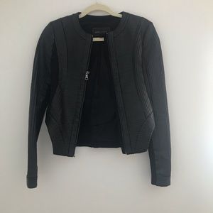 Bcbg leather jacket